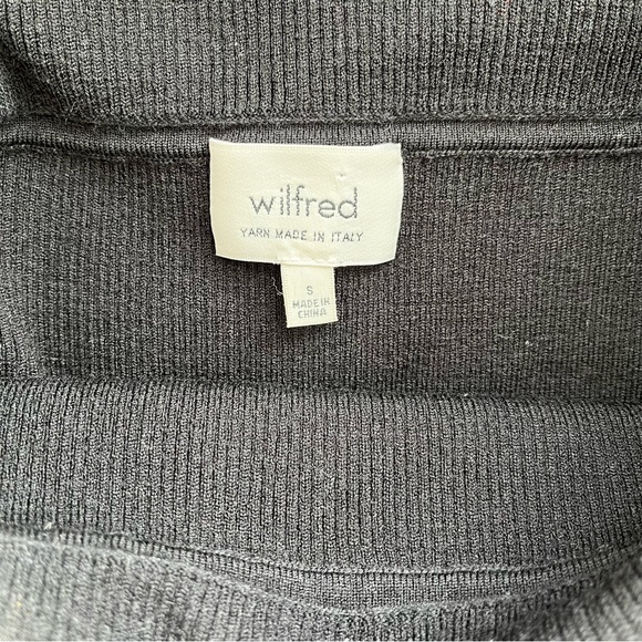 Aritzia Wilfred Off-Shoulder Sweater Dress - Picture 5 of 7